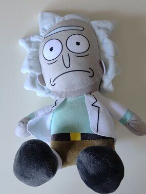 Rick and Morty Adult Swim Plush Stuffed 10"